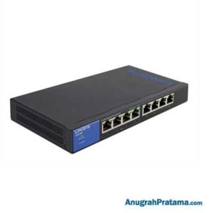 LINKSYS LGS108P 8-Port Business Desktop Gigabit PoE+ Switch