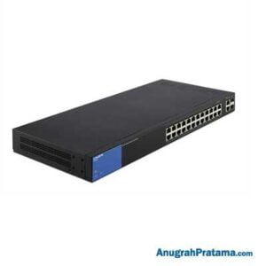 LINKSYS LGS326P 24-Port Gigabit PoE+ (192W) Smart Managed Switch + 2x Gigabit SFP/RJ45 Combo Ports