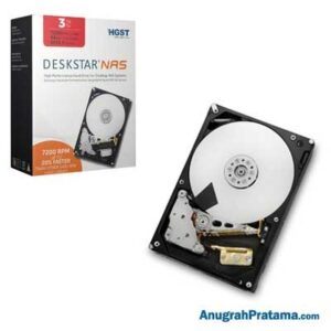 HGST Deskstar NAS 3.5 Inch 3 TB Internal Hard Drive (7200 RPM, SATA III, 64 MB Cache)