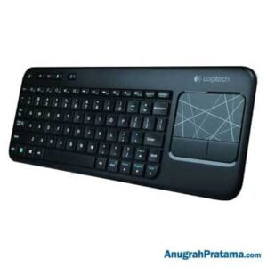 LOGITECH K400r Wireless Touch Keyboard - Black