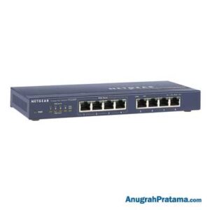 NETGEAR (FS108PNA) ProSAFE 8-Port Fast Ethernet PoE Switch