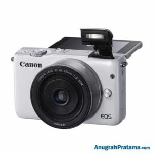 CANON Digital Camera EOS M10 With EF-M15-45mm/22mm - White