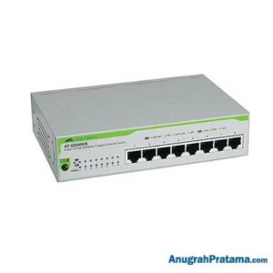 ALLIED TELESIS [AT-GS900/8] Unmanaged Gigabit Ethernet Switch