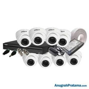 DAHUA Paket CCTV 8 CHANNEL ANALOG HD