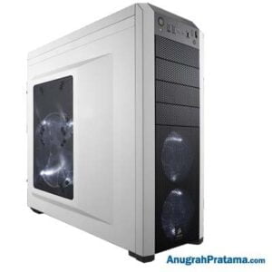 CORSAIR Carbide 500R (Black/White, Mid Tower) Computer Case