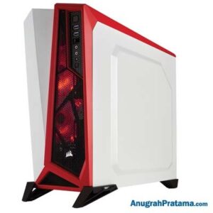 CORSAIR Carbide SPEC ALPHA Red White Computer Case