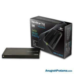 Vantec NexStar TX 2.5-Inch SATA Hard Drive Enclosure (NST-216S3-BK) Hard Drive External