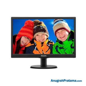 PHILIPS 243V5QHSBA 23.6 Inch LCD Monitor with SmartControl Lite