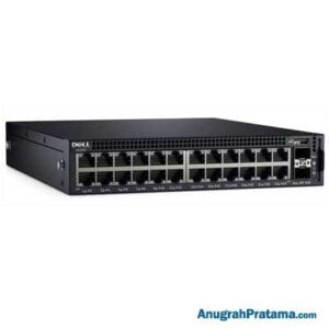 DELL Networking X1026 Smart Web Managed Switch, 24x 1GbE and 2x 1GbE SFP ports