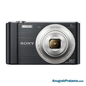 SONY DSC-W810 Compact Camera with 6x Optical Zoom - Black