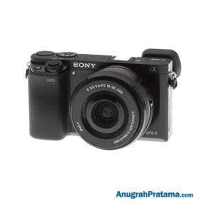 SONY Alpha 6000 E PZ 16-50mm F3.5-5.6 OSS Mirrorless Camera - Black [ILCE-6000L]