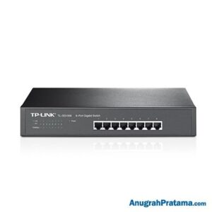 TP-LINK TL-SG1008 8-Port Gigabit Desktop Rackmount Switch