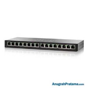 CISCO SG95-16 16-Port Gigabit Desktop Switch [SG95-16-AS]