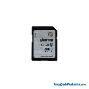 KINGSTON 64GB SDHC Class 10 UHS-I Card (SD10VG2/64GB)