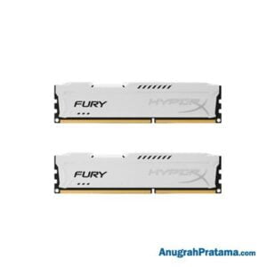 KINGSTON 16GB Kit (2x8GB) 1866MHz HyperX Fury White Memory