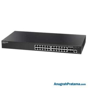 EDGECORE Web Smart Pro Switch ECS2100-28T 24 ports 10/100/1000Base-T + 4G SFP