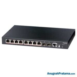 EDGECORE Web Smart Pro Switch ECS2100-10PE 8 ports 10/100/1000Base-T PoE+ + 2G SFP (65W)