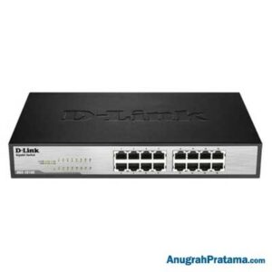 D-LINK DGS-1016C 16-Port 10/100/1000 Mbps Unmanaged Switch