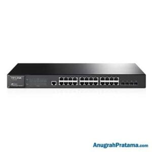 TP-LINK TP-SG3424 JetStream 24-Port Gigabit L2 Managed Switch with 4 Combo SFP Slots