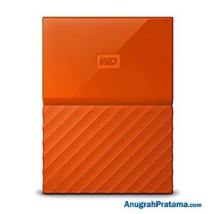 WESTERN DIGITAL My Passport New 2TB Hard Drive - Orange