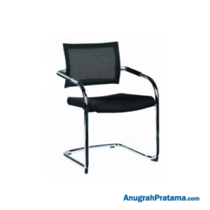CAPRI Skin CI-S3326P 400 Mesh-Fabric Sled Base Visitor Chair