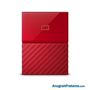 WESTERN DIGITAL My Passport New 4TB Hard Drive - Red