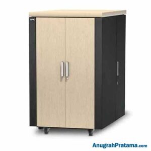 APC AR4024A NetShelter CX 24U Secure Soundproof Server Room in a Box Enclosure