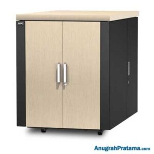 APC AR4018A NetShelter CX 18U Secure Soundproof Server Room in a Box Enclosure