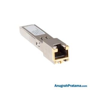 CISCO 1000BASE-T SFP Transceiver Module for Category 5 Copper Wire, RJ-45 Connector, Extended Temperature