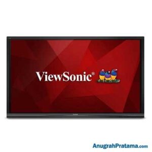 VIEWSONIC IFP7551 75 Inch Interactive Touch Display + Wallmount Bracket