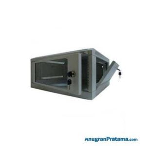 ABBA 19 Inch Wallmounted Rack 6U depth 500mm (W06-500-SG/SB)