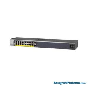 NETGEAR GS418TPP Easy Mount 16-Port Gigabit PoE Smart Managed Switch