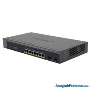 NETGEAR ProSAFE GS510TP 10-Port Gigabit POE Smart Managed Switch