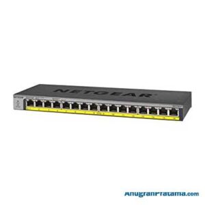 NETGEAR GS116LP 16-Port Gigabit Ethernet Unmanaged Switch