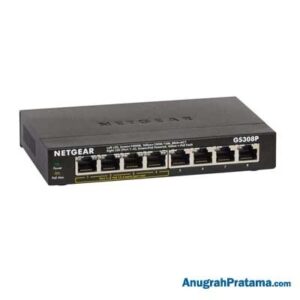 NETGEAR GS308P 8-Port Gigabit Ethernet Unmanaged Switch