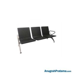 TIGER T 168 A (TS) 3 Seat Kursi Import Baru - Black