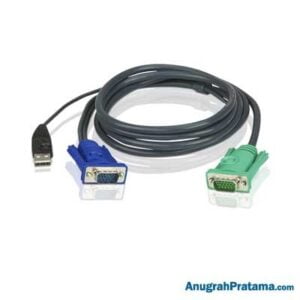 ATEN 1.8M USB KVM Cable with 3 in 1 SPHD (2L-5202U)