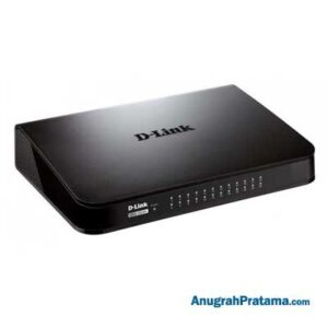 D-LINK DES-1024A 24-Port Fast Ethernet Desktop Switch In Plastic Casing