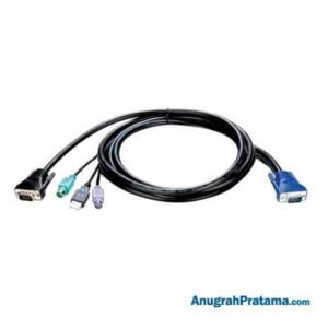 D-LINK KVM-403 4 in 1 PS2/USB Keyboard-Video-Mouse Cable