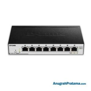 D-LINK DGS-1100-08P 8-Port Layer 2 Lite Smart Managed Gigabit PoE Switch