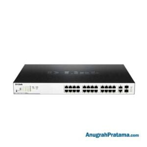 D-LINK DGS-1100-26MPP 26-Port Layer 2 Lite Smart Managed Gigabit PoE Switch