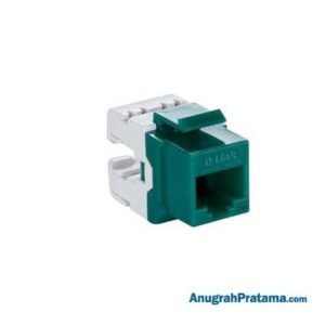 D-LINK NKJ-5EGRN1B21 Jack Cat 5e Keystone UTP Green