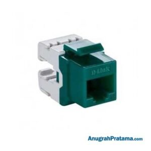 D-LINK NKJ-C6GRN1B21 Jack Cat 6 Keystone UTP Green