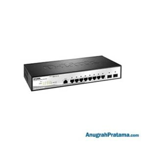D-LINK DGS-1210-10/ME 8-T ports + 2 SFP ports Metro Ethernet Switch