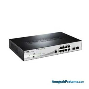 D-LINK DGS-1210-10P/ME 8-Port Metro Ethernet Gigabit PoE Switch with 2 Gigabit SFP ports