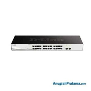 D-LINK DGS-1210-26 24-Port Gigabit Smart Managed Switch with 2 Gigabit SFP ports