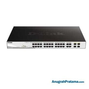 D-LINK DGS-1210-28MP 24-Port Gigabit Smart Managed PoE Switch with 4 Gigabit RJ45/SFP COMBO ports
