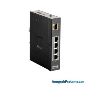 D-LINK DIS-100G-5PSW Industrial Gigabit Unmanaged PoE Switch with SFP slot