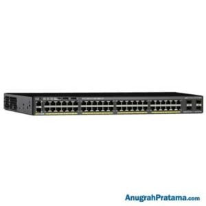 CISCO Catalyst 2960-X Switch 48 GigE PoE 740W, 2 x 10G SFP+, LAN Base [WS-C2960X-48FPD-L]