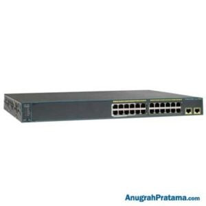 CISCO Catalyst 2960-X 24 GigE PoE 370W, 2 x 10G SFP+, LAN Base [WS-C2960X-24PD-L]